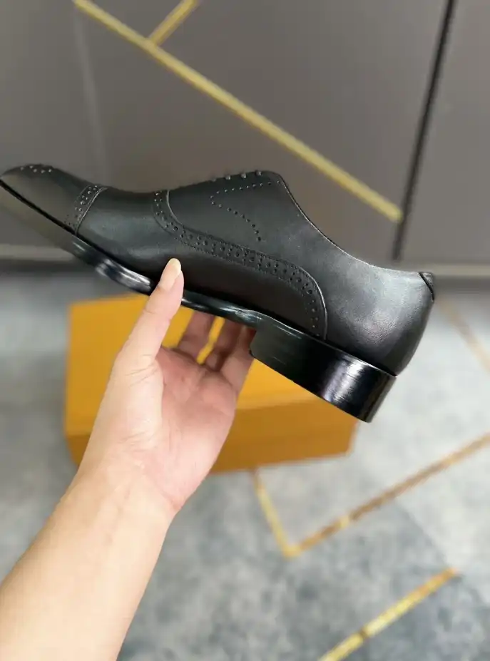 hype LV Leather Shoes