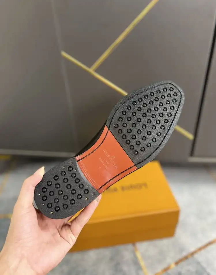 hype LV Leather Shoes