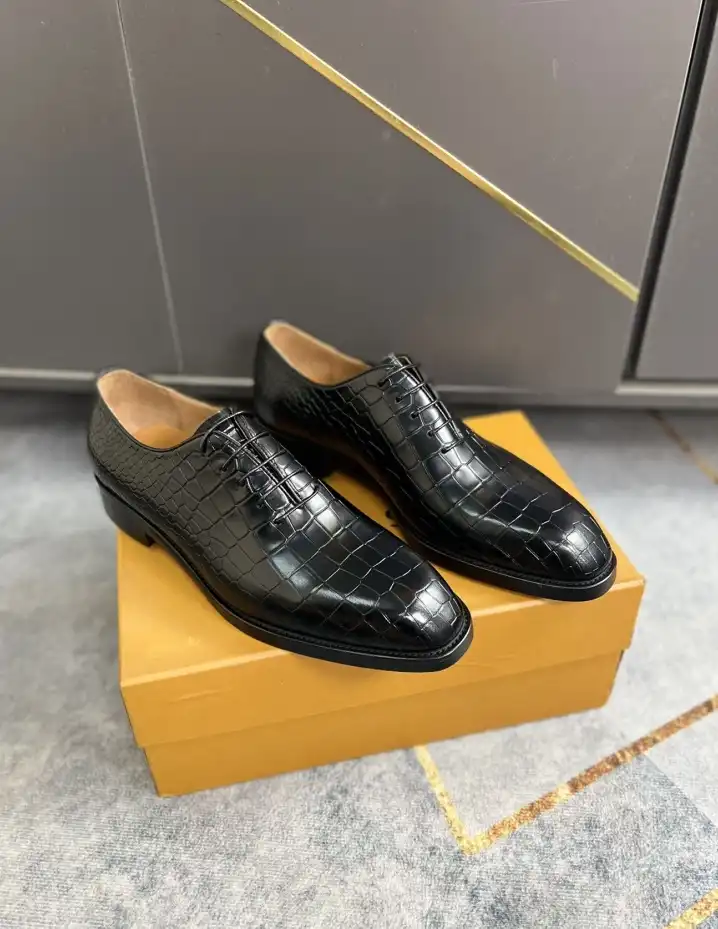 hype LV Leather Shoes