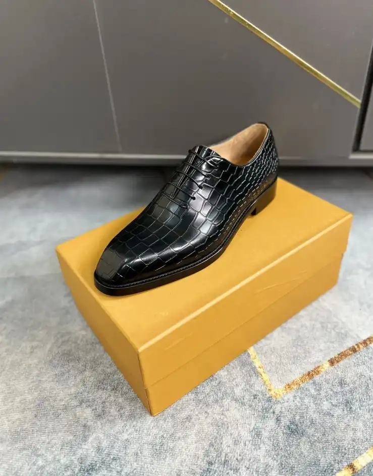 hype LV Leather Shoes