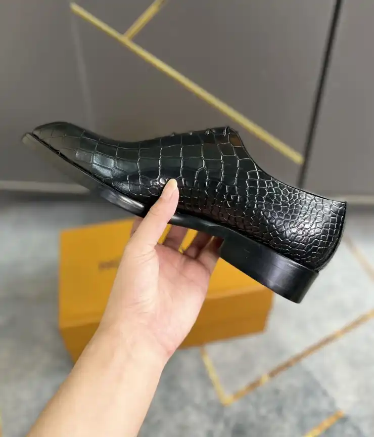 hype LV Leather Shoes