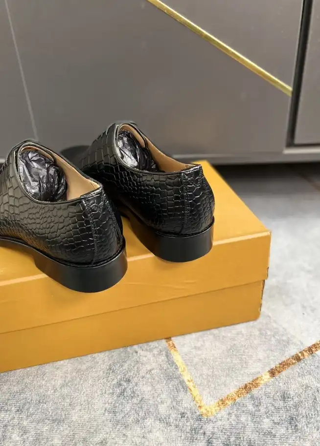 hype LV Leather Shoes