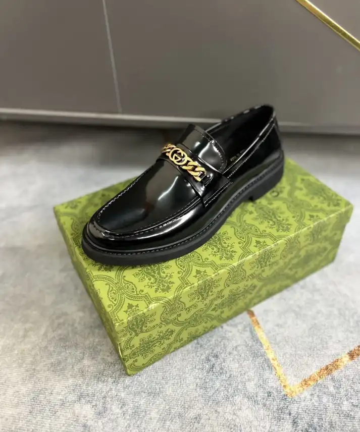 hype Gucci Leather Shoes