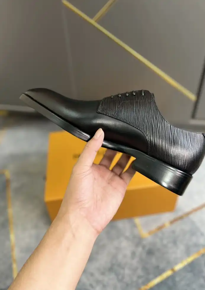 hype LV Leather Shoes