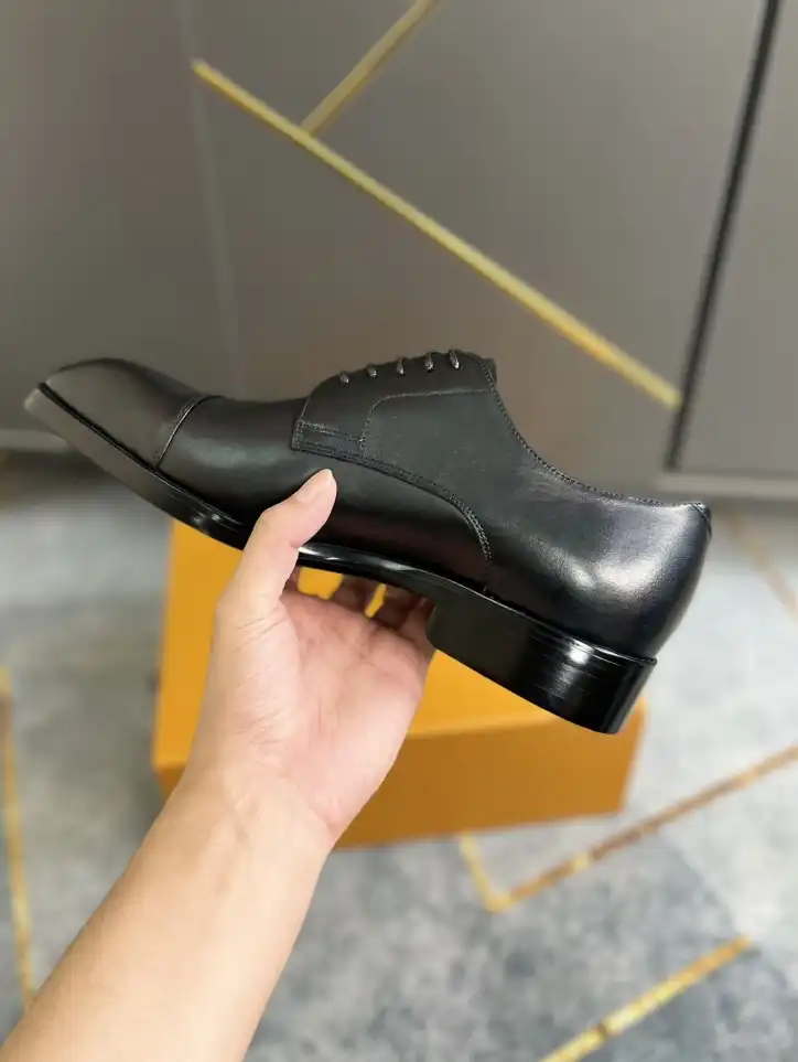 hype LV Leather Shoes