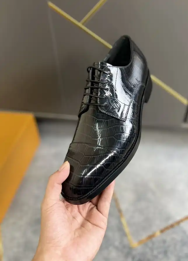 hype LV Leather Shoes