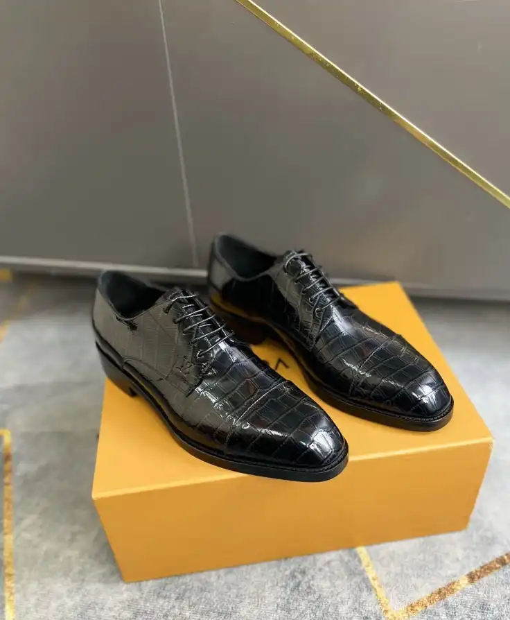 hype LV Leather Shoes