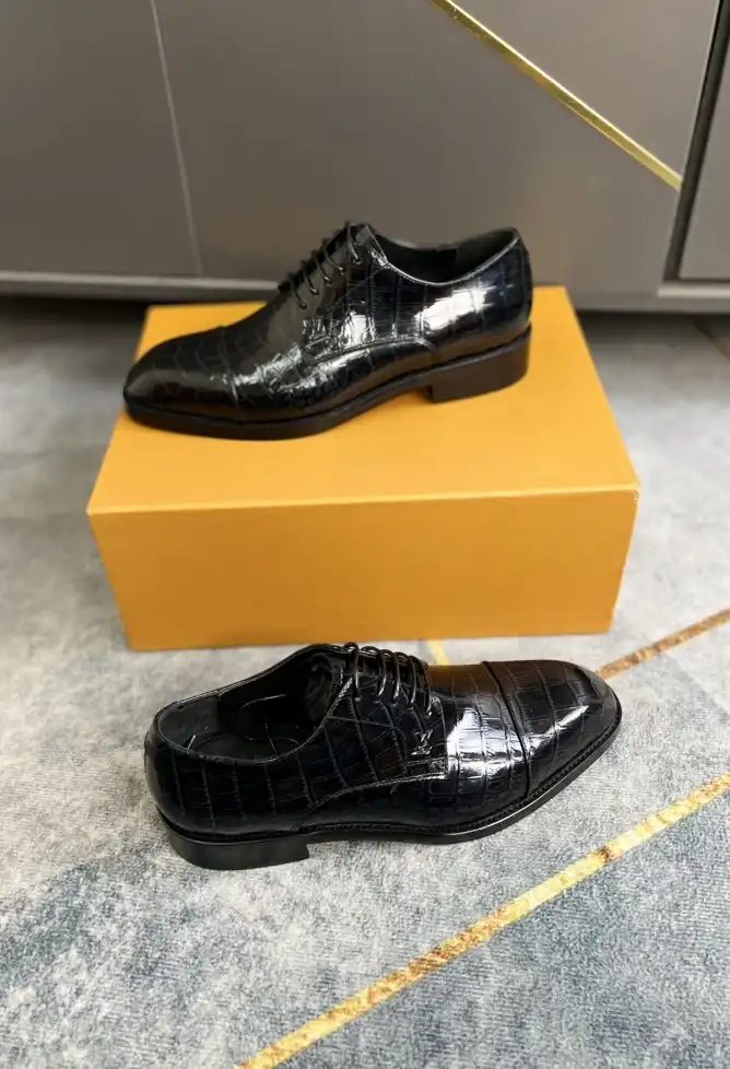 hype LV Leather Shoes