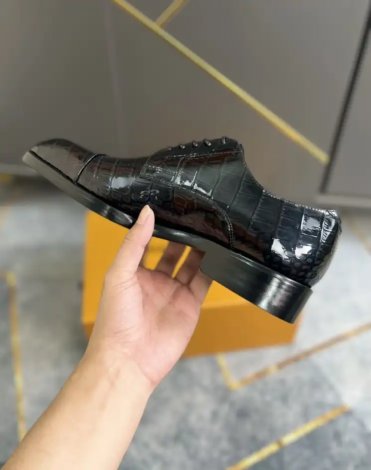 hype LV Leather Shoes