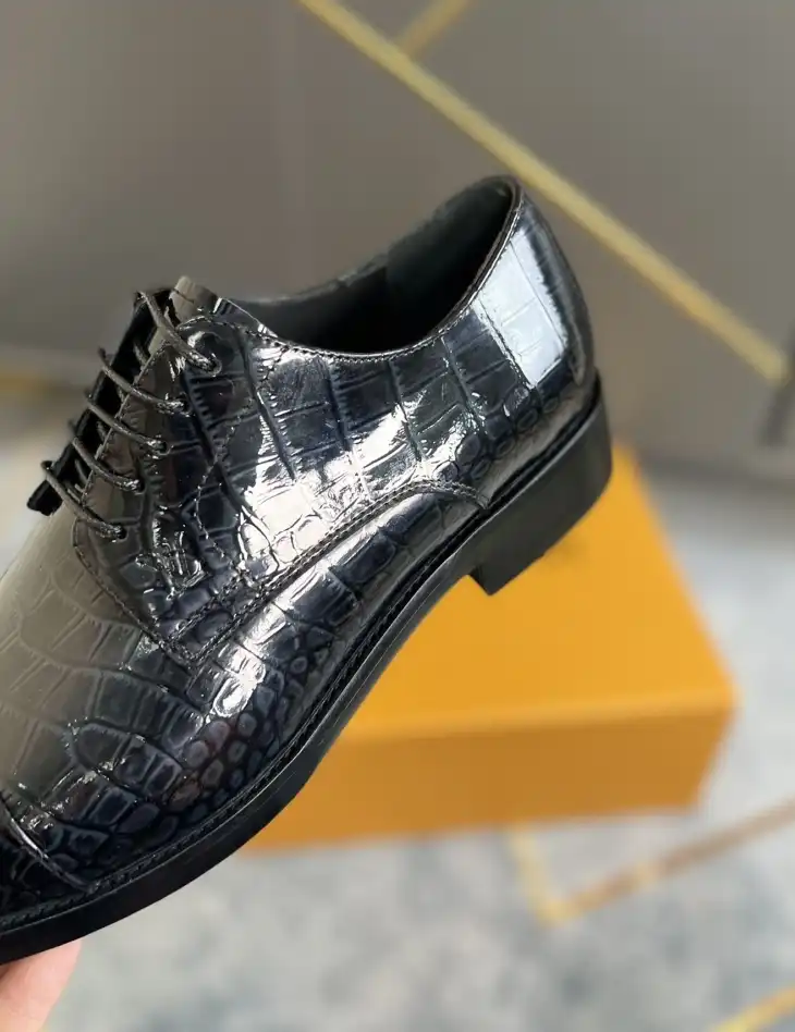 hype LV Leather Shoes