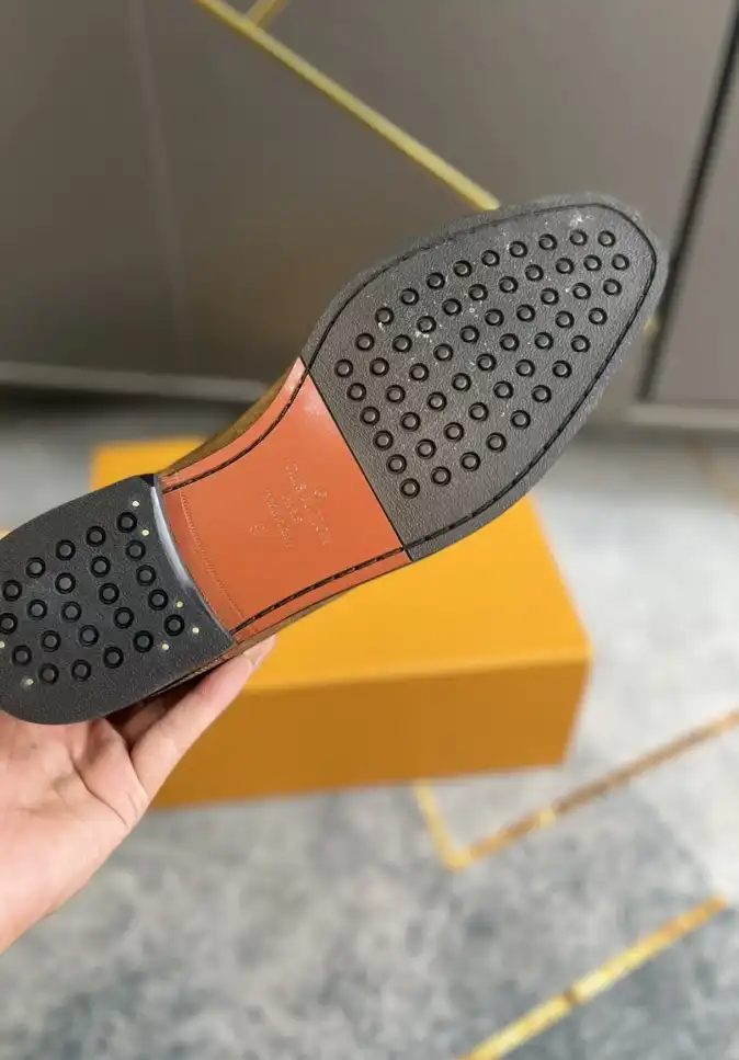 hype LV Leather Shoes