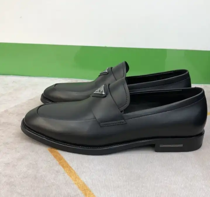 hype Prada Leather Shoes