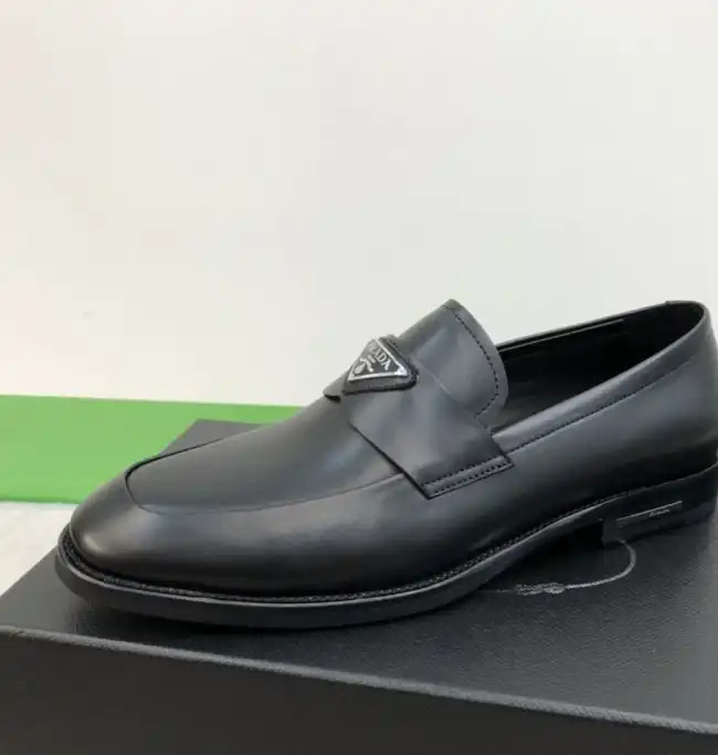 hype Prada Leather Shoes