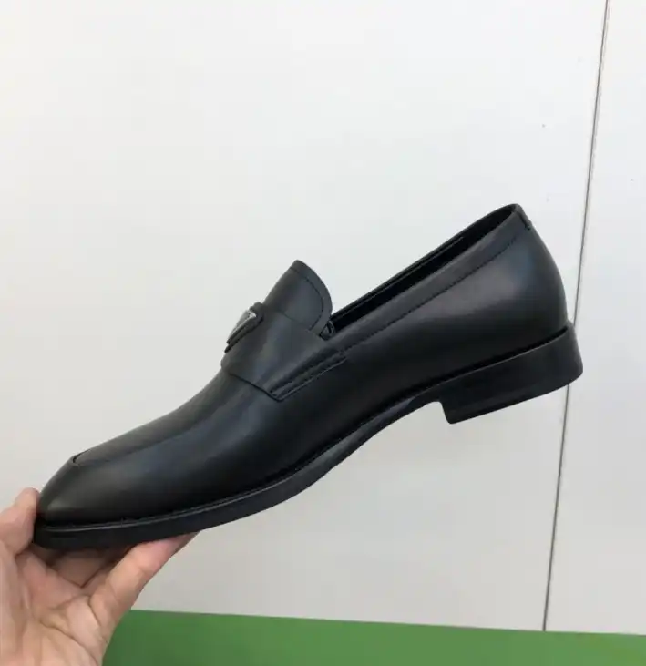 hype Prada Leather Shoes