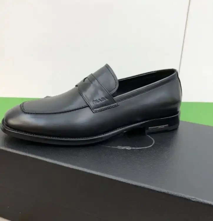 hype Prada Leather Shoes