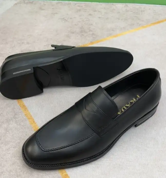 hype Prada Leather Shoes