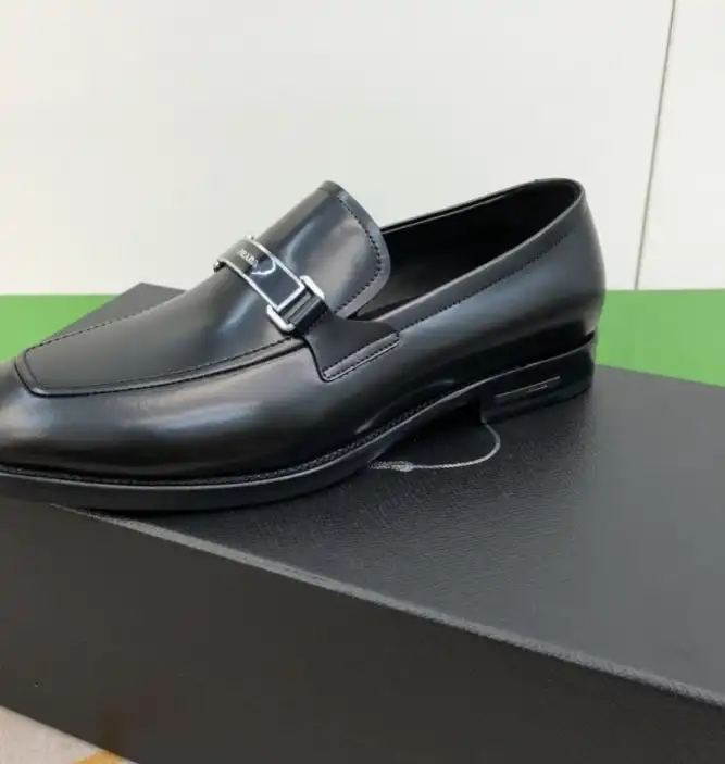 hype Prada Leather Shoes