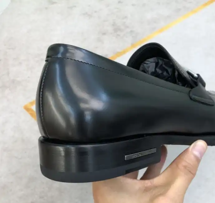 hype Prada Leather Shoes