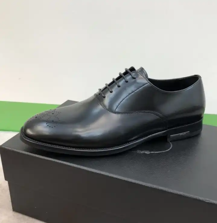 hype Prada Leather Shoes