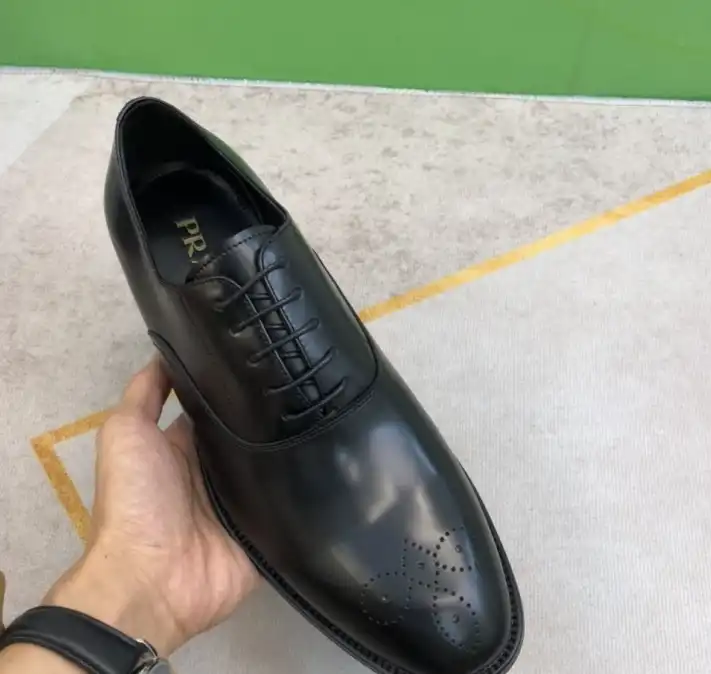 hype Prada Leather Shoes