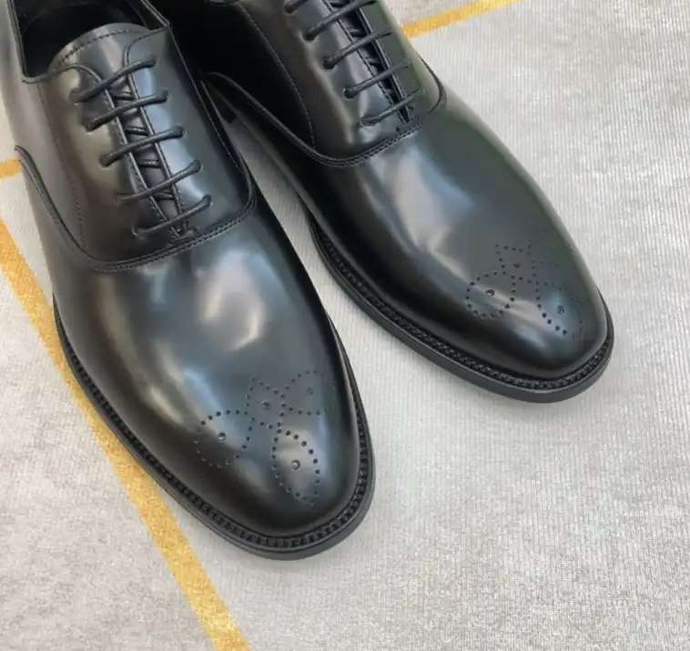 hype Prada Leather Shoes