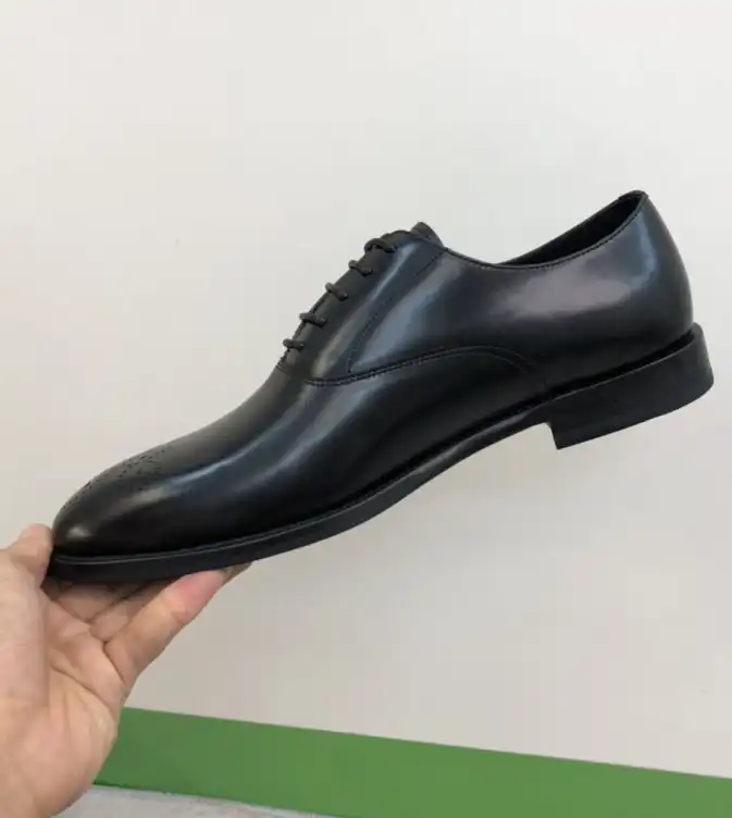 hype Prada Leather Shoes