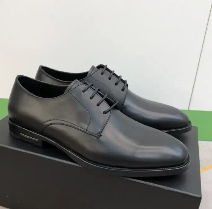 hype Prada Leather Shoes