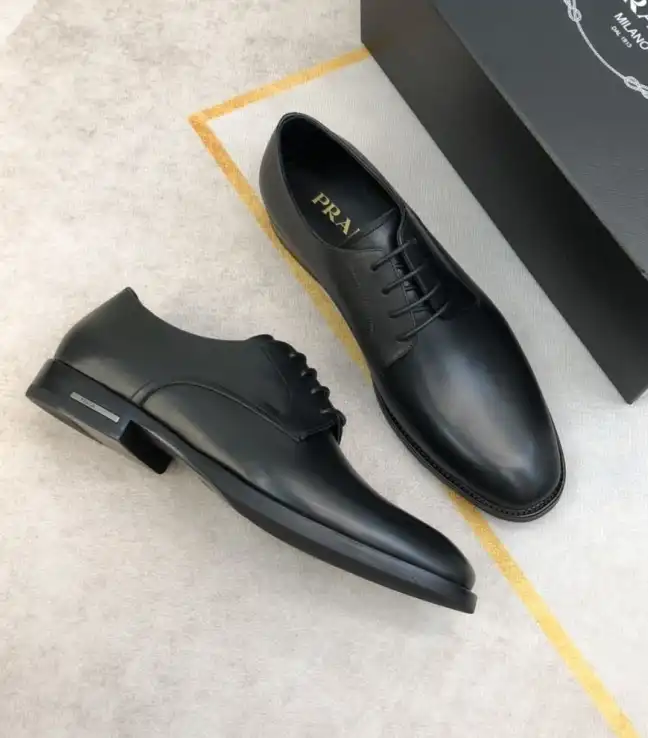 hype Prada Leather Shoes