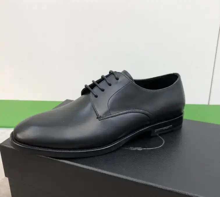 hype Prada Leather Shoes