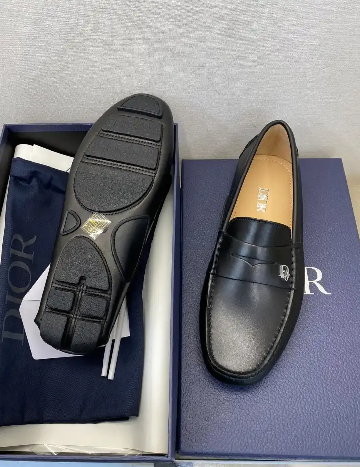 hype Christian Dior Leather Shoes