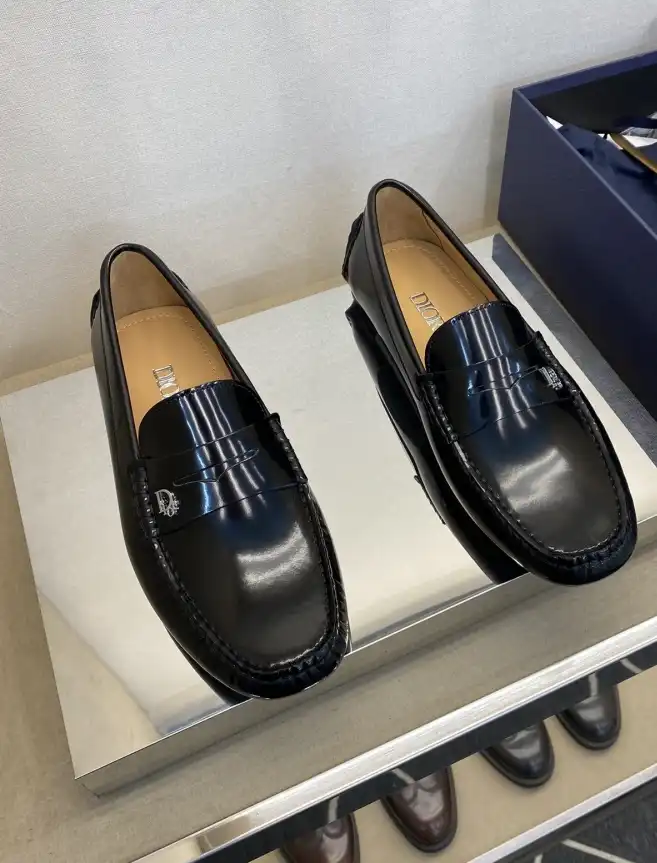 hype Christian Dior Leather Shoes