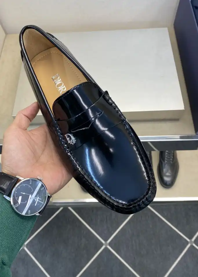 hype Christian Dior Leather Shoes