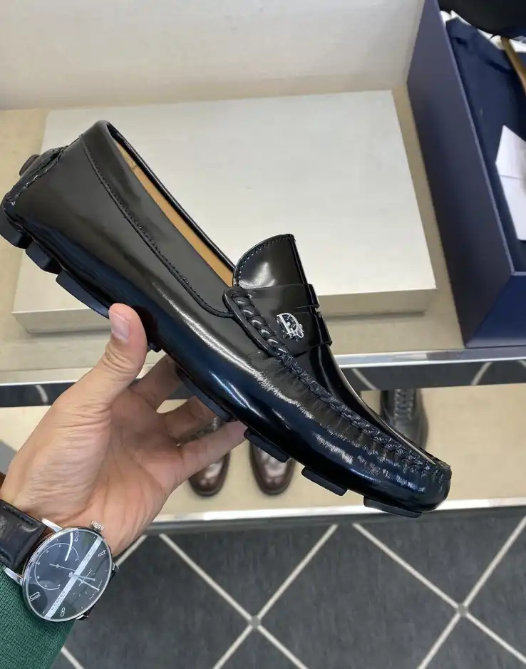 hype Christian Dior Leather Shoes