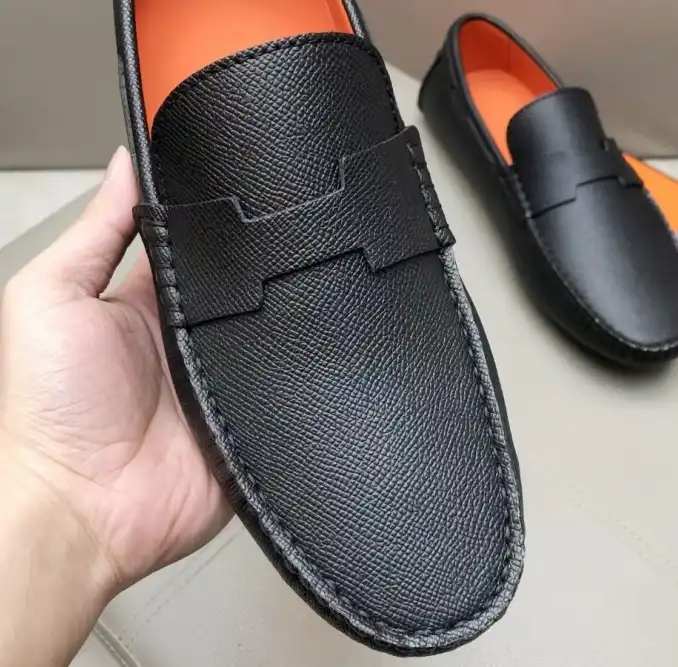 hype Hermes Leather Shoes