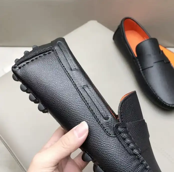 hype Hermes Leather Shoes