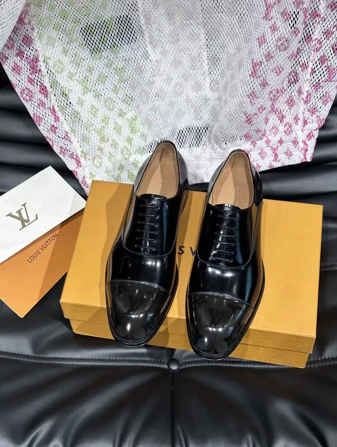 hype LV Leather Shoes