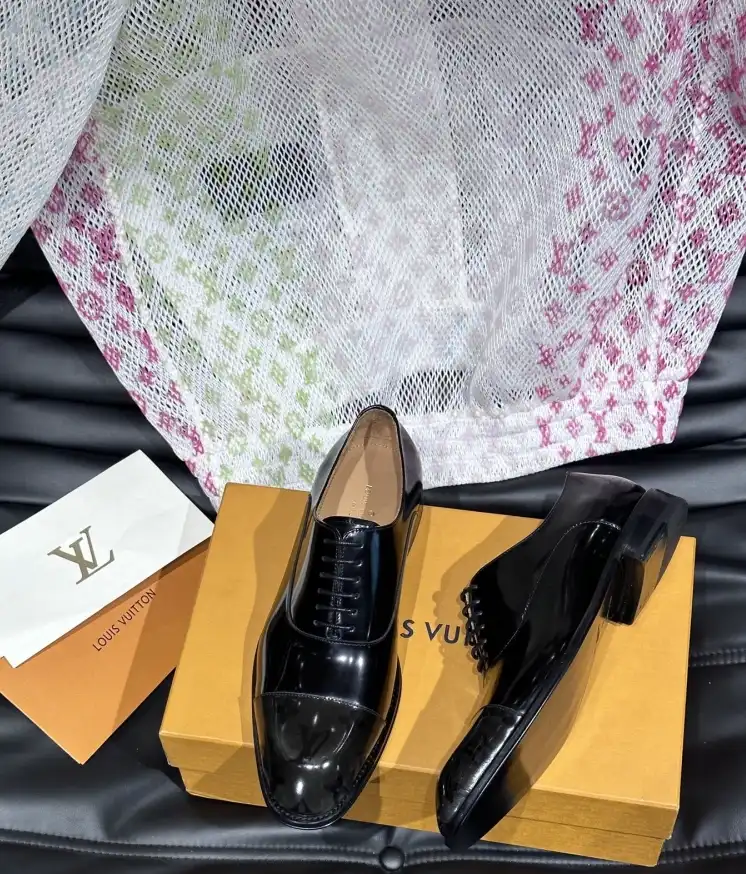 hype LV Leather Shoes