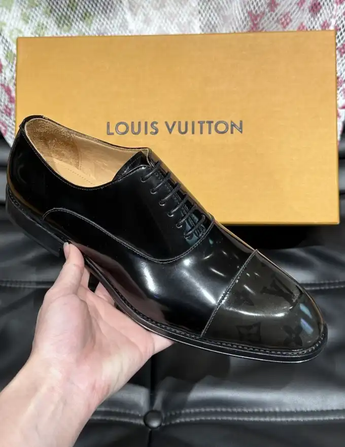 hype LV Leather Shoes