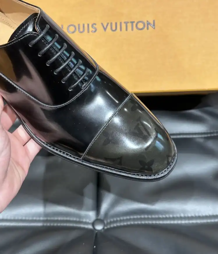 hype LV Leather Shoes