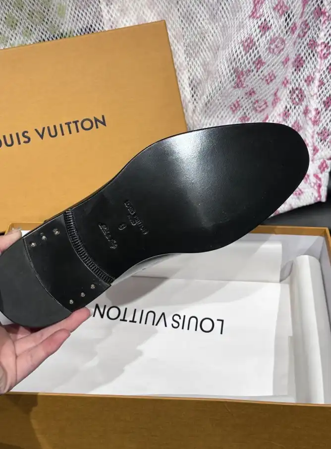 hype LV Leather Shoes