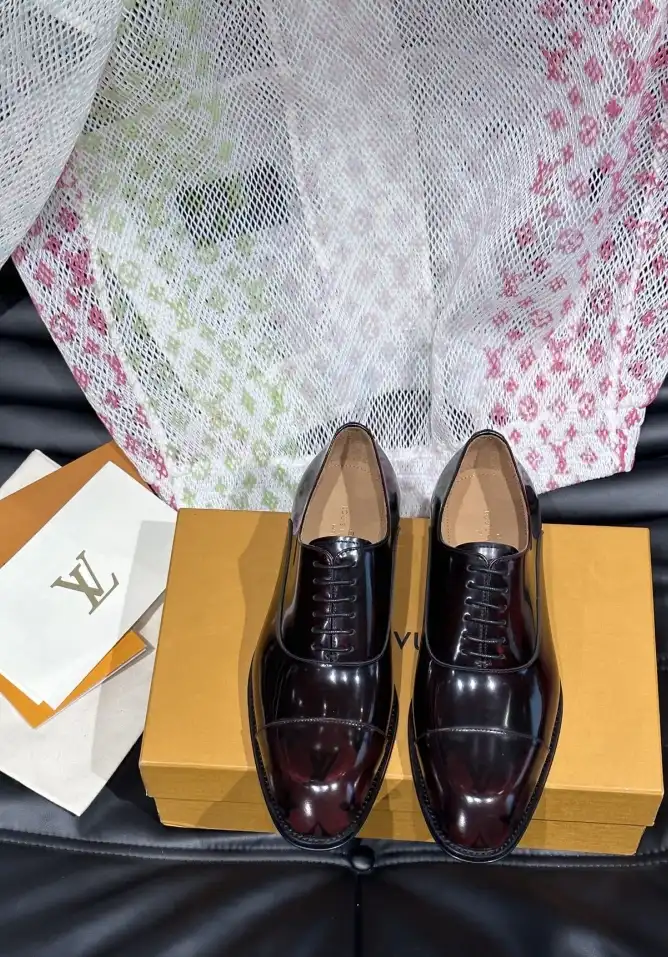 hype LV Leather Shoes