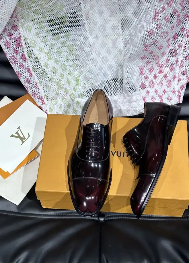 hype LV Leather Shoes