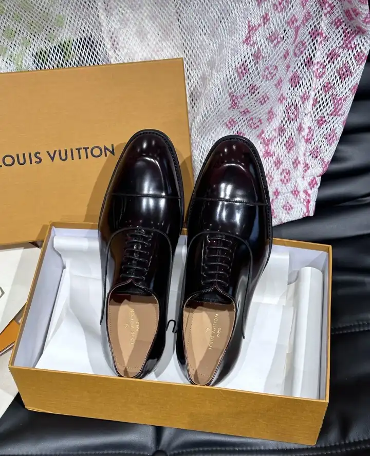 hype LV Leather Shoes