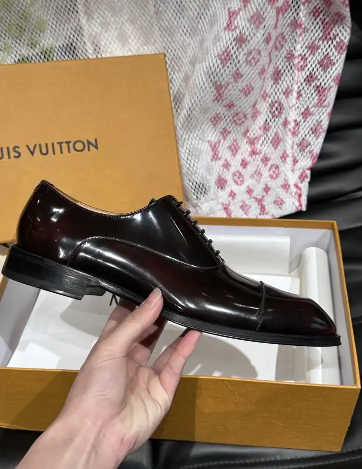 hype LV Leather Shoes