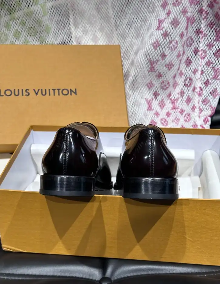 hype LV Leather Shoes