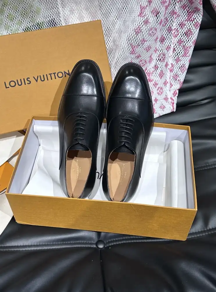 hype LV Leather Shoes