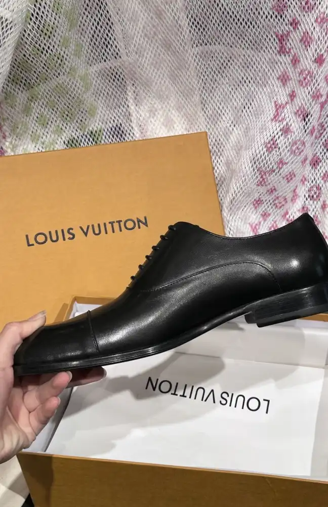 hype LV Leather Shoes