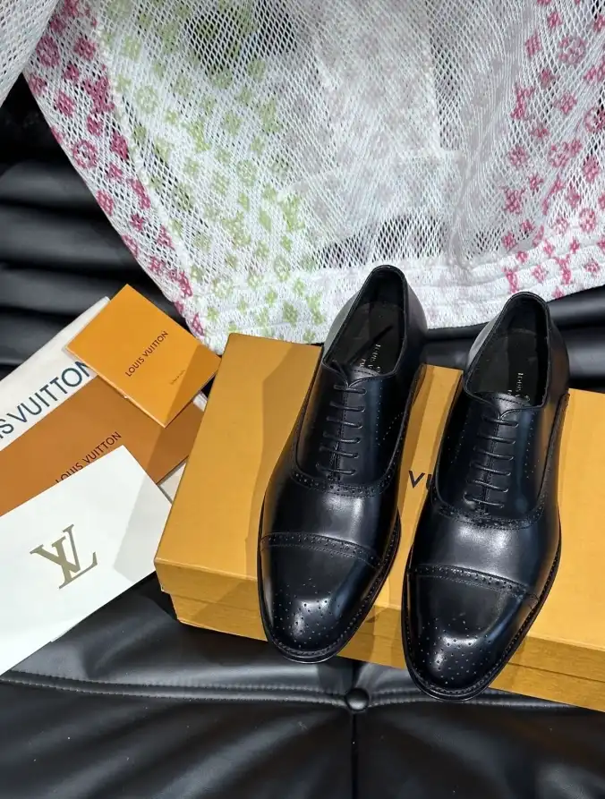 hype LV Leather Shoes