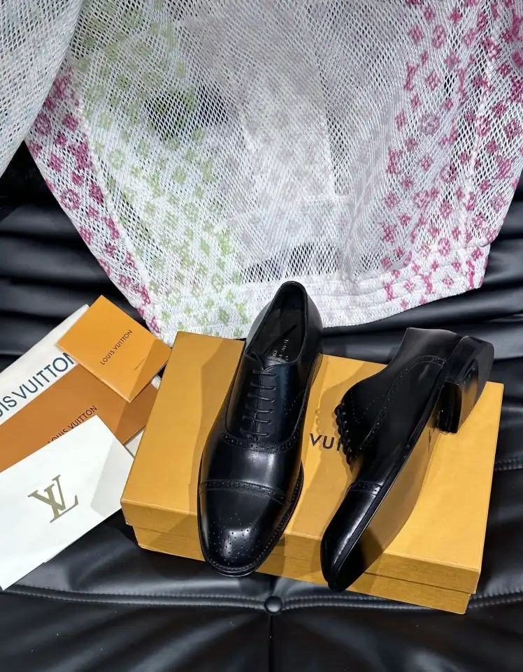 hype LV Leather Shoes