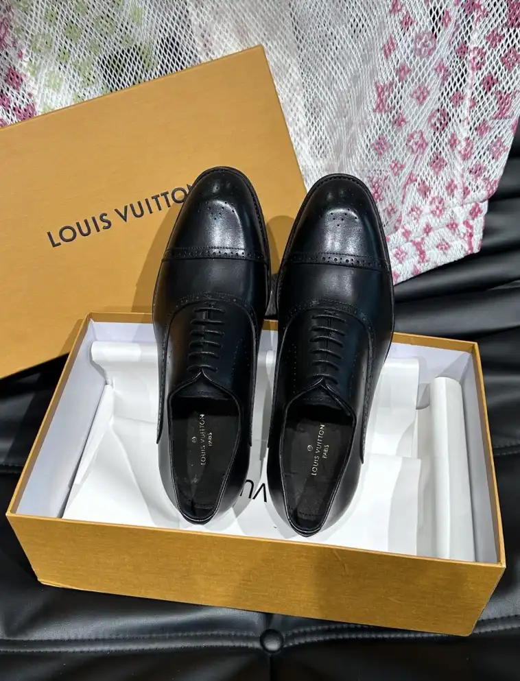 hype LV Leather Shoes